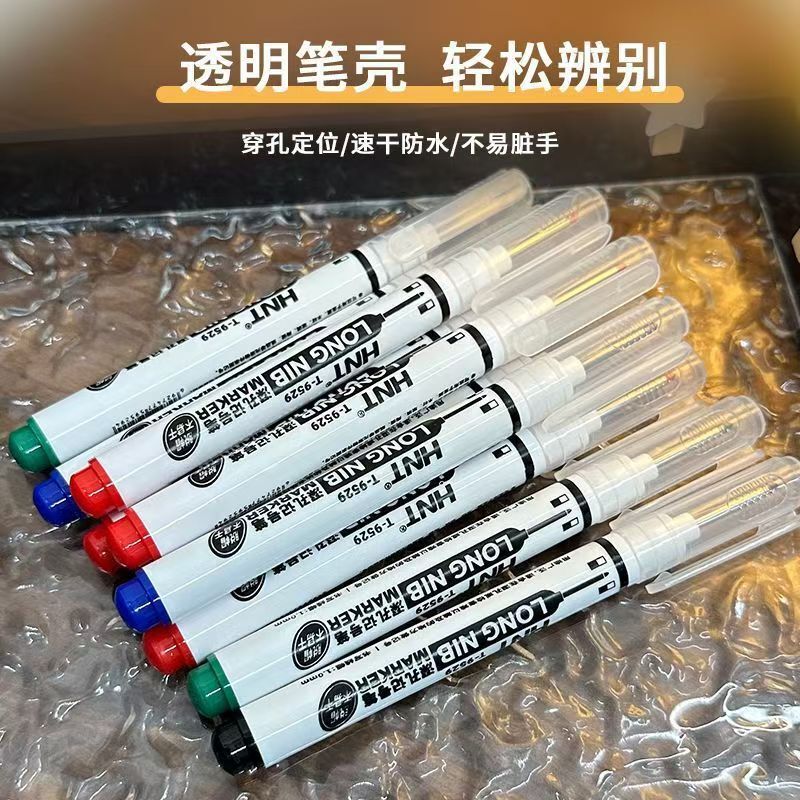 百通20mm長頭深穴マーカー油性特殊マーカー大工内装風呂陶磁器多目的ペン|undefined