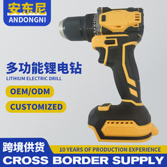 国境を越えた外国貿易 21V13MM 2 速ハンドドリル工業用グレードのハイパワー電動ドライバー充電式リチウム電気ドリル