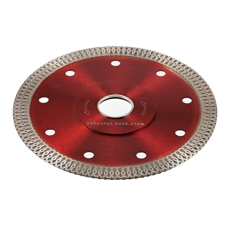 Diamond tile cutting blade 105 thickened magnetic welding mesh wave plate microcrystalline stone vitrified tile ceramic tile bang welding saw blade