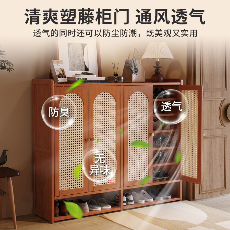 靴箱高タイプ縦型軽豪華高級感家庭用玄関玄関玄関置物大容量防臭収納靴棚|undefined