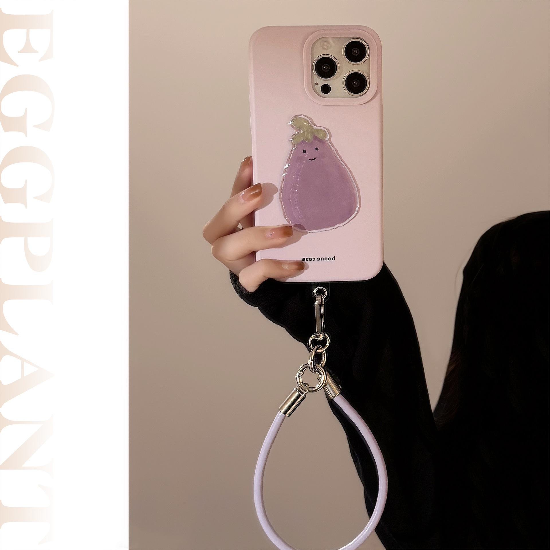 Tpu Eggplant Cute Phone Cases Phone Accessories display picture 4