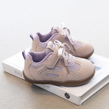 女童德训鞋2025新款春秋儿童运动鞋女宝宝休闲鞋跑步鞋软底阿甘鞋