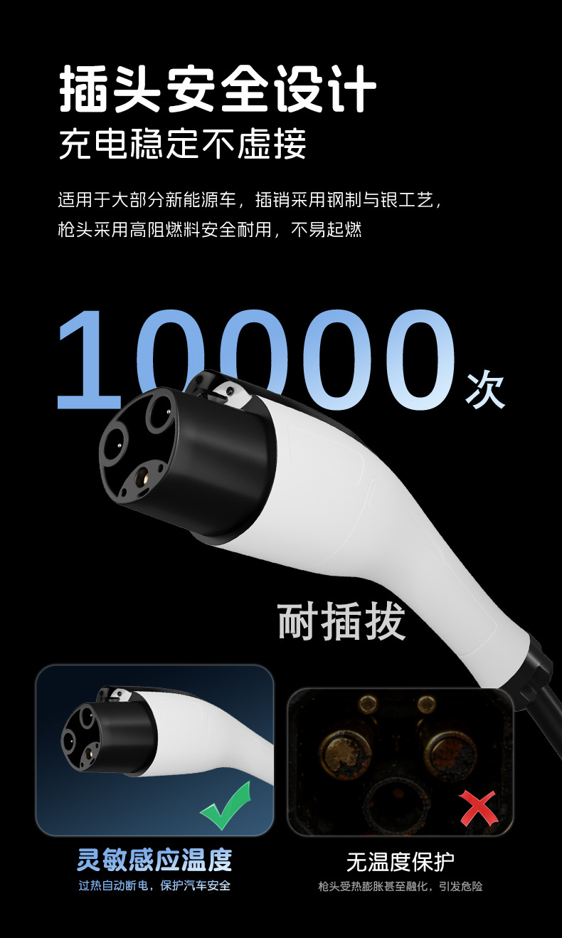 Specialized New Energy Vehicle Charging Station 7Kw Ac Charging Station 32A Stable Output Tsl Home Charging Station