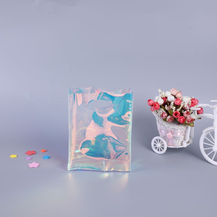 直供PVC炫彩镭射化妆包透明旅行网红防水拉链收纳袋洗漱包手提袋