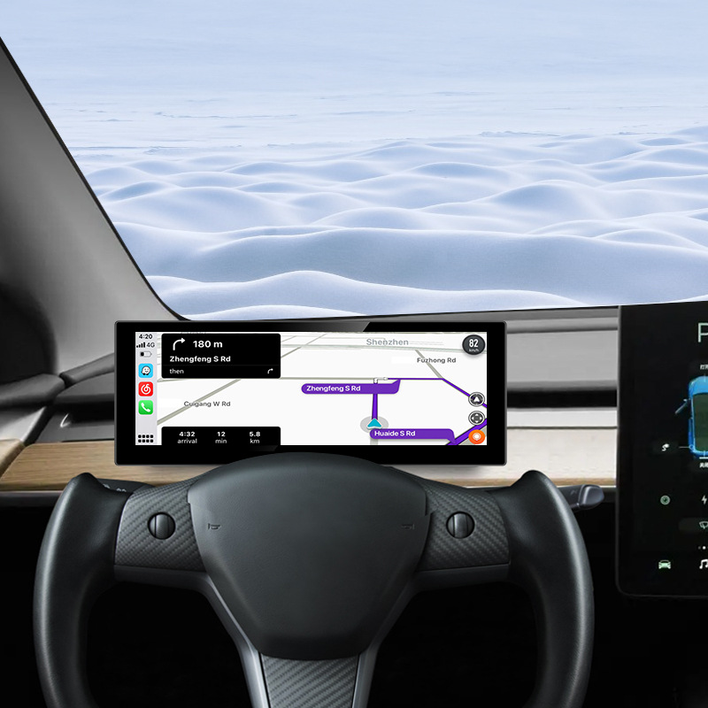 Car Dragon de 8 pulgadas para TESLA Tablero Tesla Model 3 Y Apple CARPLAY Huawei HICAR