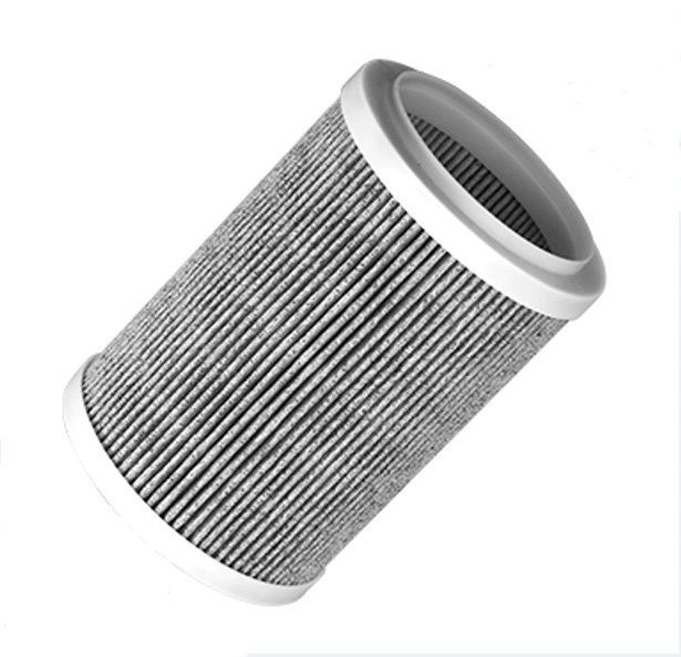 Desktop Air Purifier, Negative-Ion with Replaceable Filter, Compact 26.4×13.6×13.5 cm
