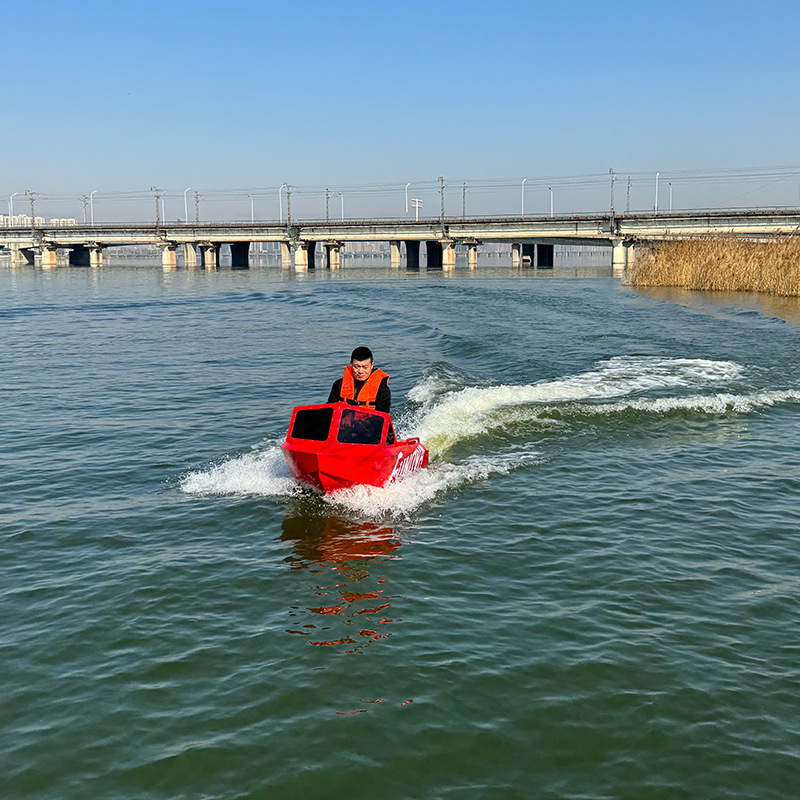 Net red explosions airship portable carding boat camping fishing boat can sit 2 people sea surfing boat manufacturers