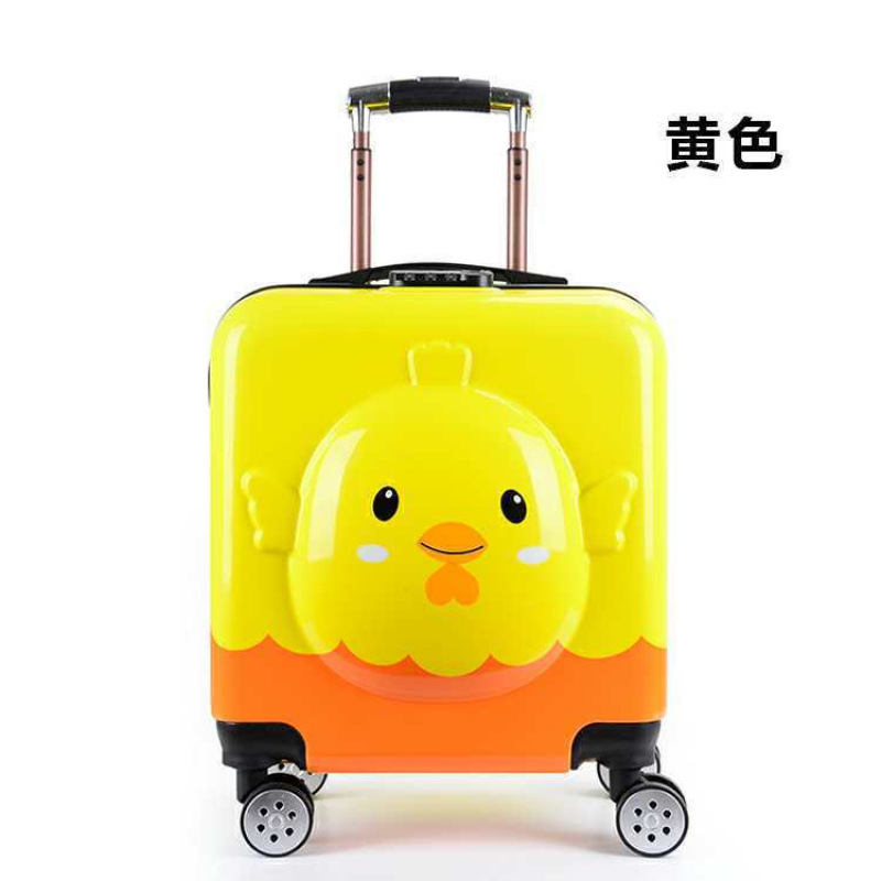 Nuevo cartón de dibujos animados para niños, maletero para hombres y mujeres, maleta libre de envío, caja de contraseña de 18 pulgadas, maleta de embarque de 20 pulgadas