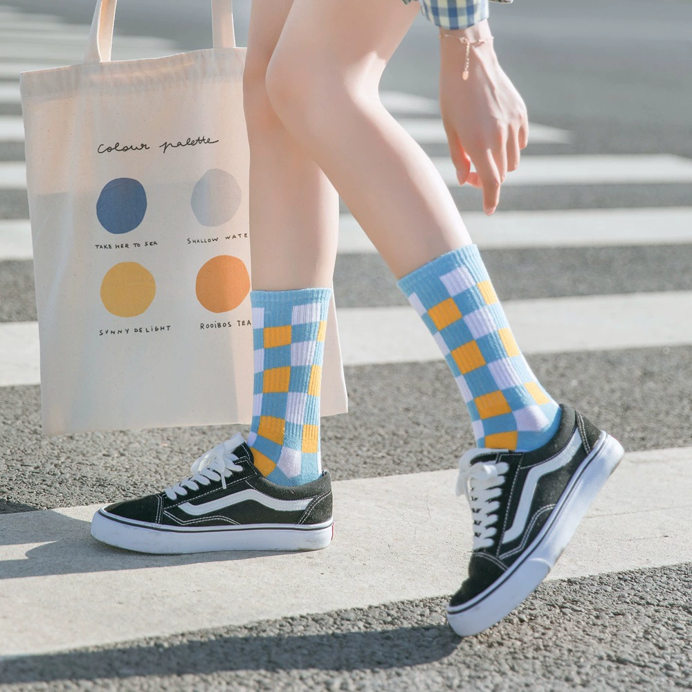 Cute summer thin knee socks, mid-length, wholesale