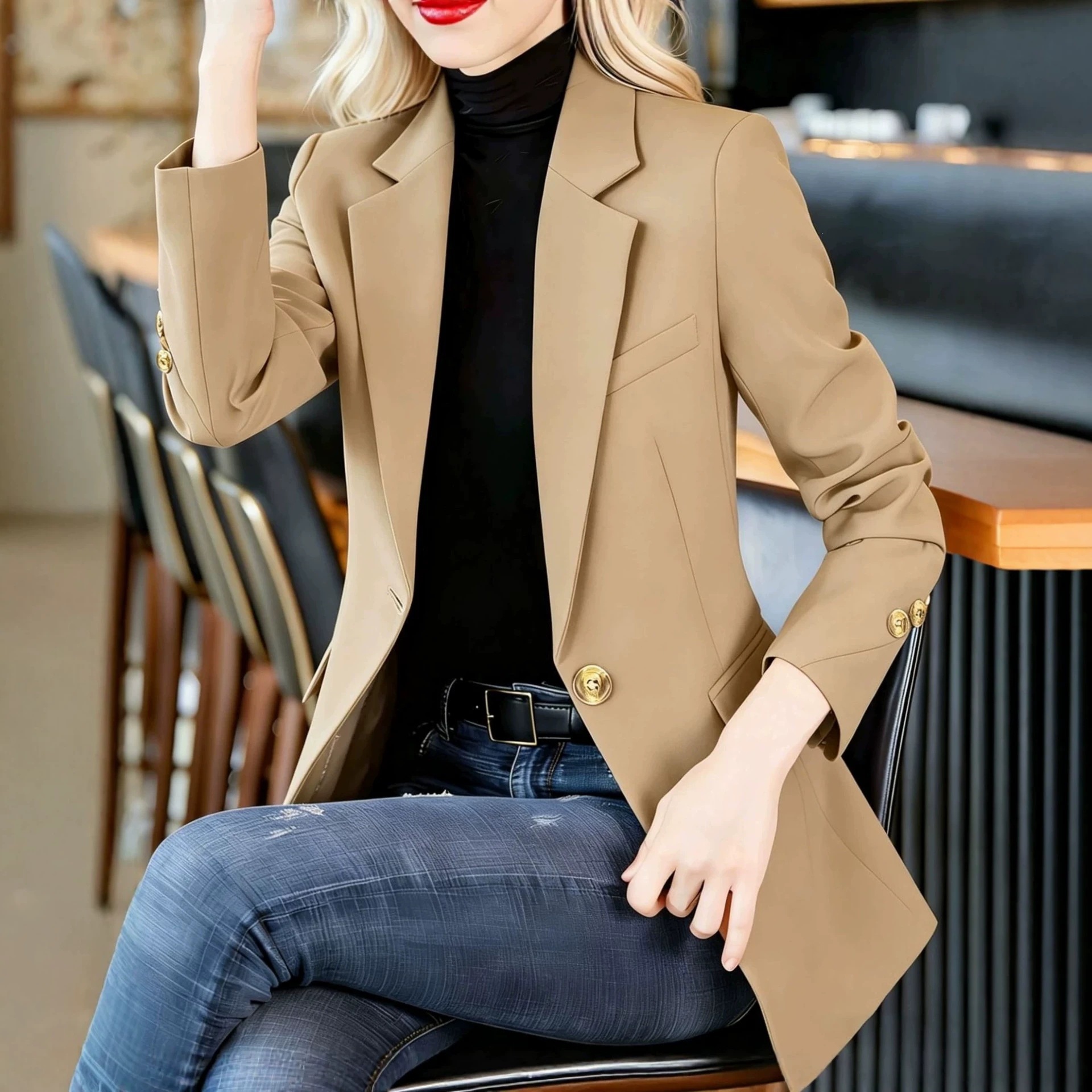 demi-season autumn suit