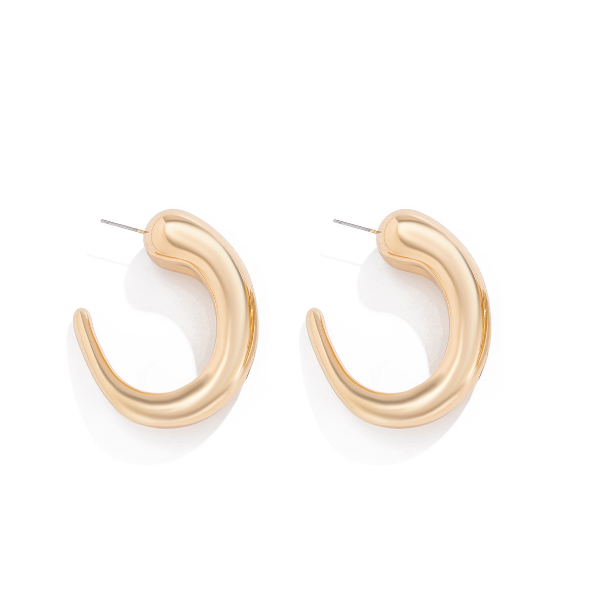 15g Weight Alloy Ear Needle Material Earrings Classification 1 Pair Quantity Holiday, Travel Occasion CCB, Alloy Material Geometric Pattern Women's Gender Plating Design Casual, Elegant, Lady Style 1 Pair Casual Elegant Lady Geometric Plating CCB Alloy Earrings 47