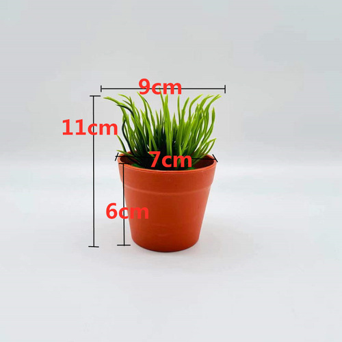 Simulated potted plants, simulated succulent aloe vera and sword grass potted plants, simulated clay potted plants, fake flower potted plants, cross-border supply