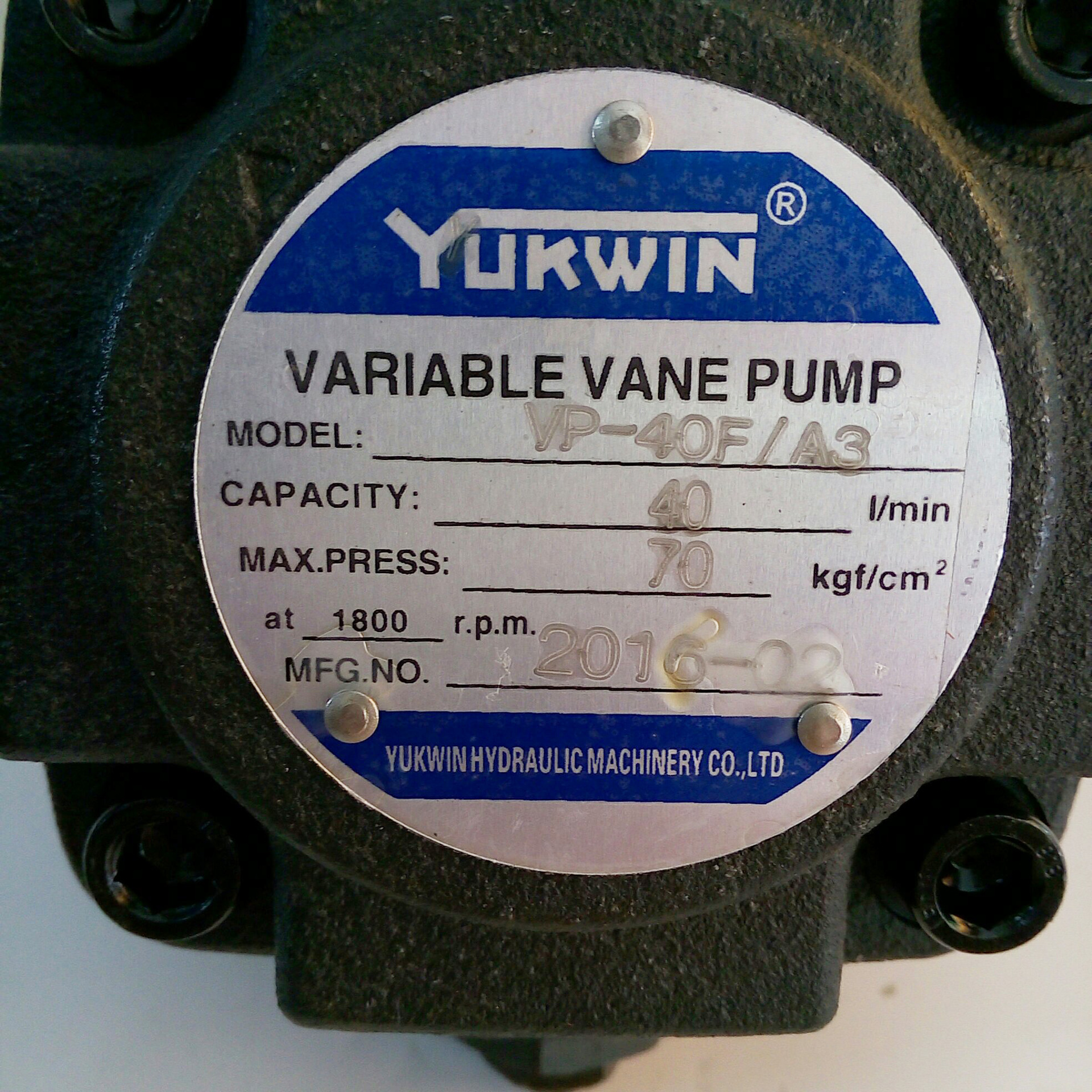 Һѹ��VP-40FA3��ѹ�ɱ���ҶƬ��  ��������ͱ�  ��ѹ����ҶƬ