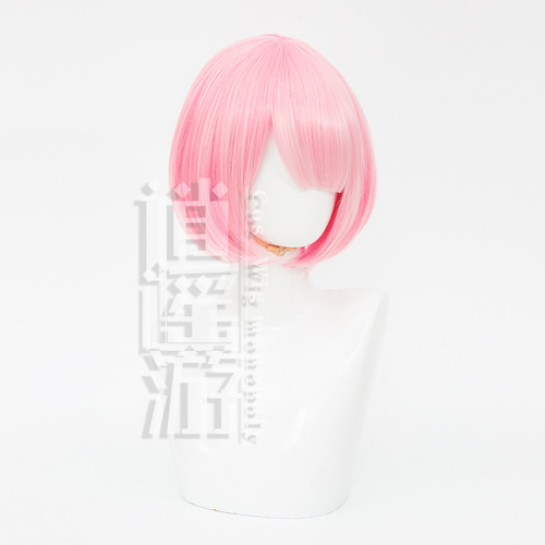 RPG Cosplay Wig for Re:Zero - Ram Ram, Anime Cosplay Wig