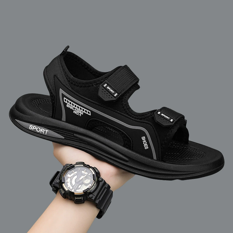 [Трансграничные] сандалии мужские летние новые молодые студенты с толстой подошвы повседневные летние дышащие мужские спортивные пляжные туфли