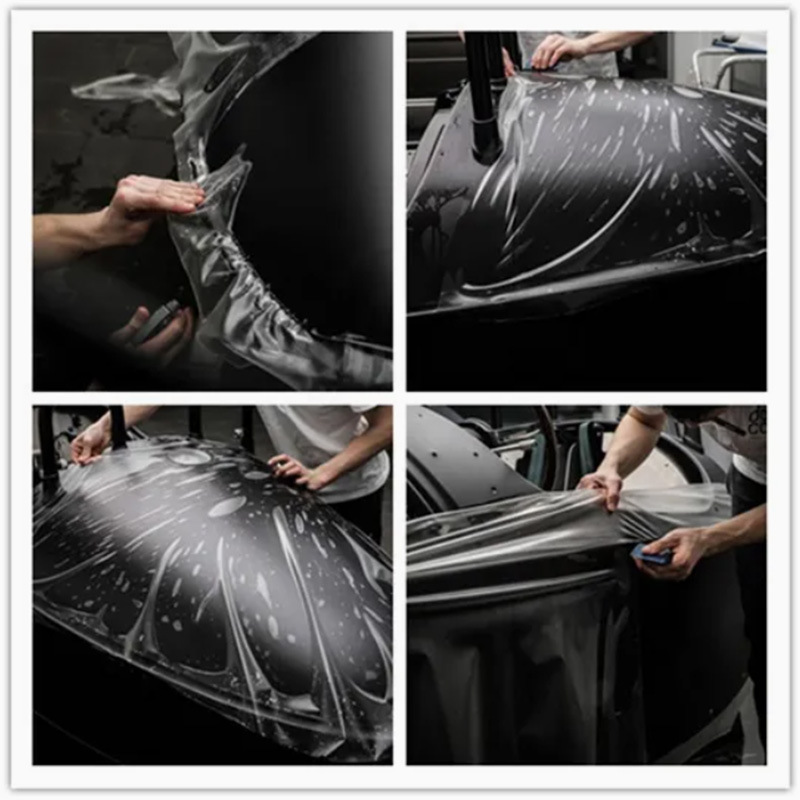 High-End Tpu Invisible Car Film, Thickened Ppf Car Paint Protection Film, Anti-Scratch, Imported Transparent Car Protection Film