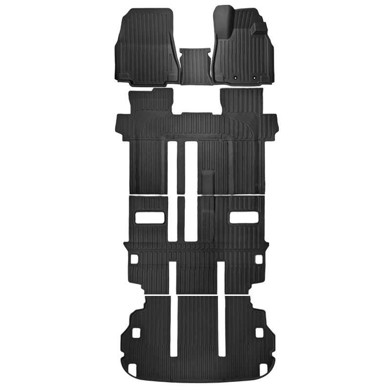 Aplicable a Japón 19 - 24 Mitsubishi DELICA D5 Matado 3D todo el tiempo material TPE almohadilla de pie de automóvil