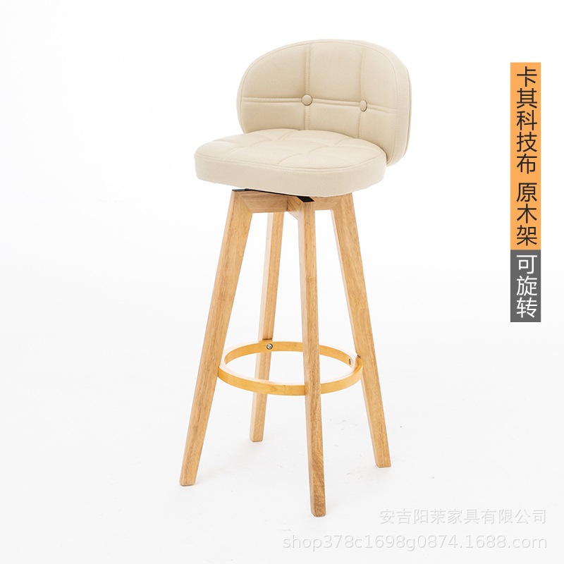 회전 가능한 로그 랙 카키 기술 천