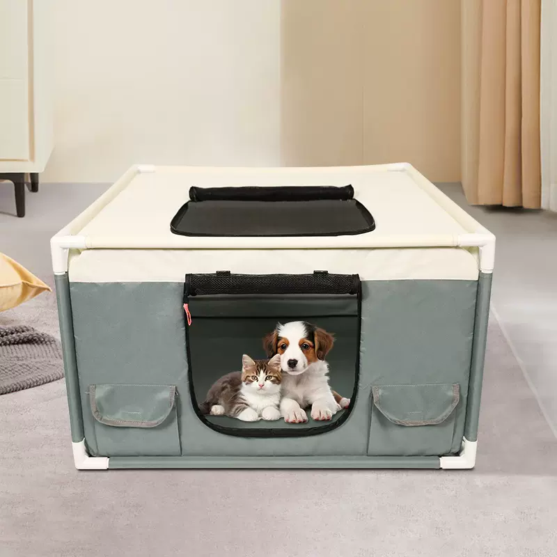 猫猫窝折叠小型犬猫围栏狗猫窝宠物用品帐篷幼犬幼猫用产房猫屋