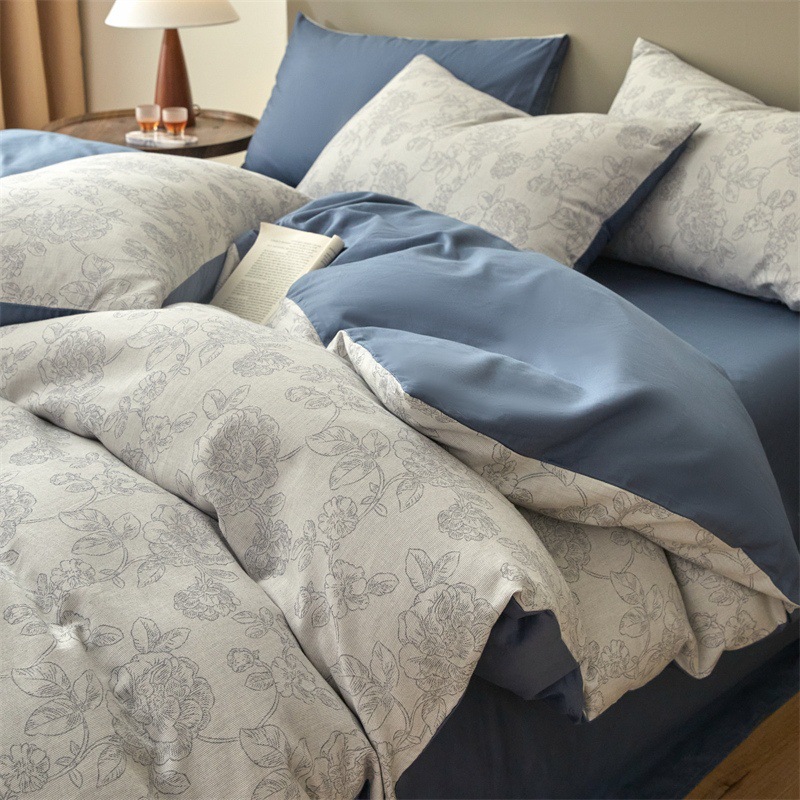 Shengfu-bentley blue [cotton fabric, soft and skin-friendly]