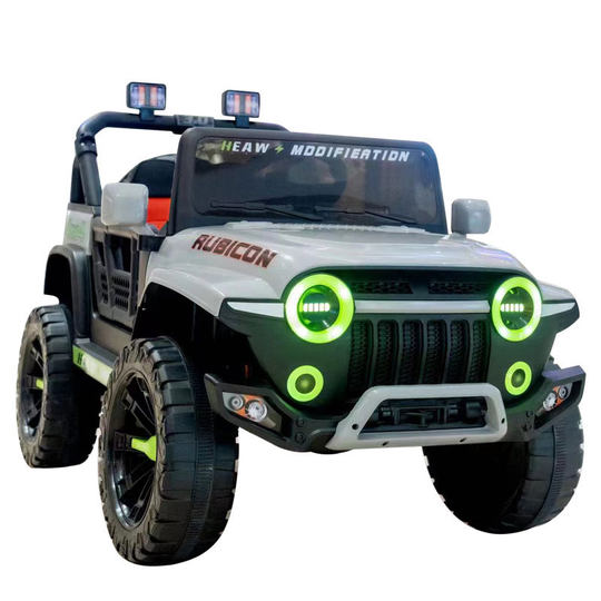The new Wrangler electric car four-wheel drive remote control children's toy car can sit large size off-road vehicle four-wheel car