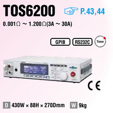 日本菊水TOS6210接地導通電阻測試儀TOS6200A全新30A/60A原裝正品