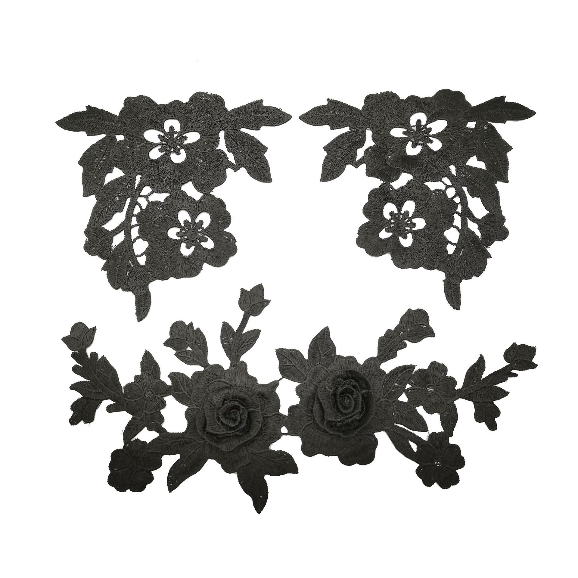 Classic black ethnic sticker