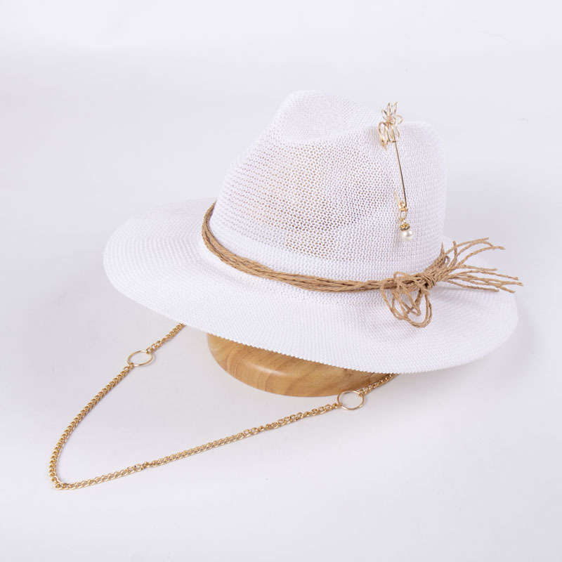 Unisexo Hawaiano Vacaciones Tropical Geométrico Aleros Planos Sombrero De Copa display picture 1