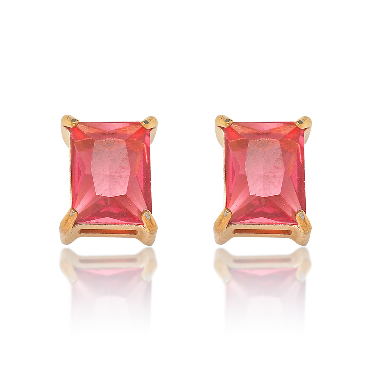 1 Pair Geometric Classic Style 304 Stainless Steel Ear Studs display picture 7