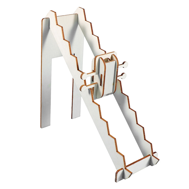 New Product Stair Descent Physical Center of Gravity Experiment DIY Science and Technology Small Production Science and Education Toys Kidsren's Educational Assembly Materials