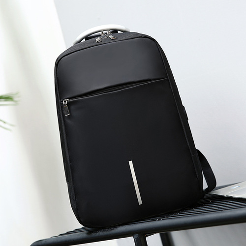 USB Charging Dual-Shoulder Bag  New Model Business Casual Large Capacity Laptop Bag Korean Style Multifunctional Student School Bag