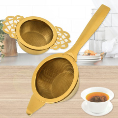 茶漏304ステンレスレース盤茶器茶器部品茶隔長柄茶葉フィルタ卸売り