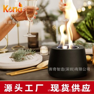 Amazon Real Fire Mini Fireplace New Outdoor Portable Alcohol Small Stove Desktop Top-Desk Hand Warmer Fireplace