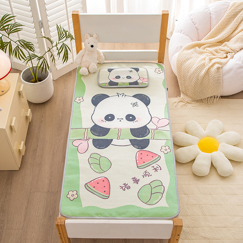 Class A newborn children's summer mat kindergarten baby soft mat breathable sweat-absorbent easy to accept machine washable wholesale