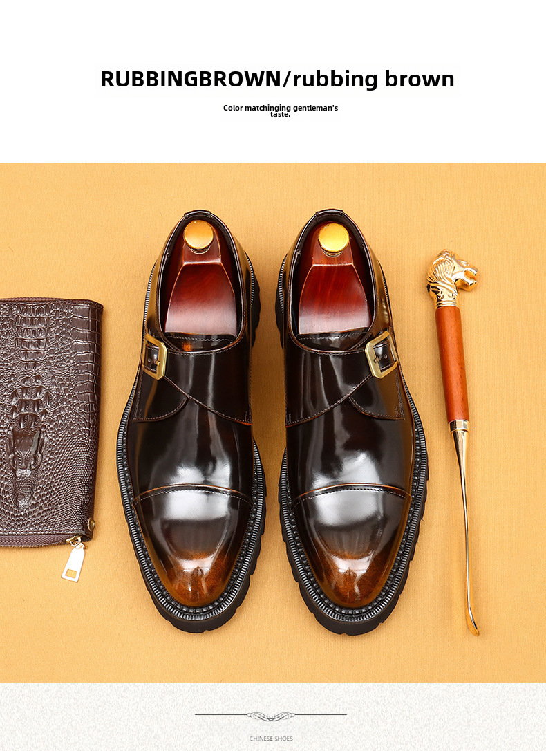 Heißer verkauf high-grade patent leder glänzend leder schuhe männer schaffell innen leder drei-joint dicken sohlen formale tragen Mengke schuhe_voghion.com