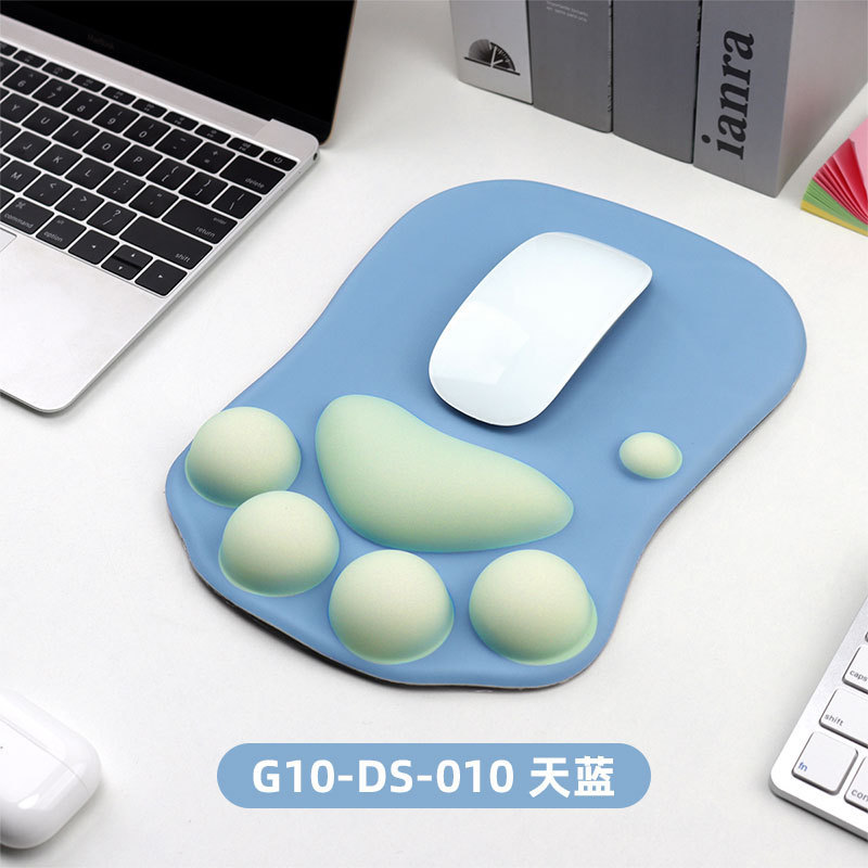 Lindo gato-Azul cielo