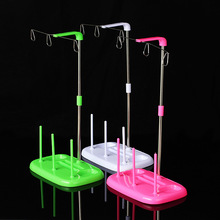 缝纫机配件新款线架 家用缝纫机线架 升级版锁边机三线架 双线架