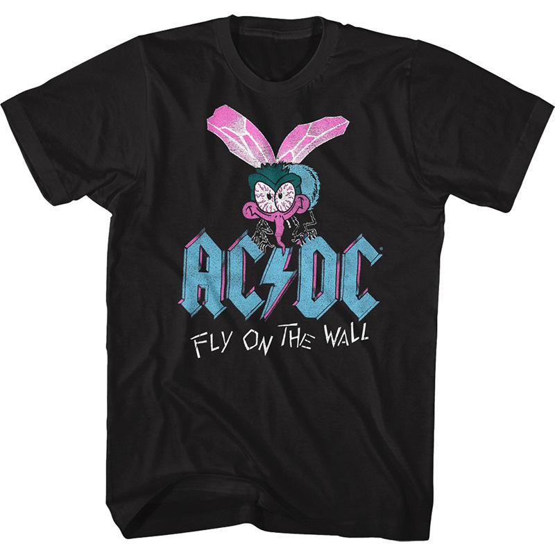 Acdc Band Men's T-Shirt Metal Rock Punk Mens t Shirt Metal Rock Heavy Weight T-Shirt