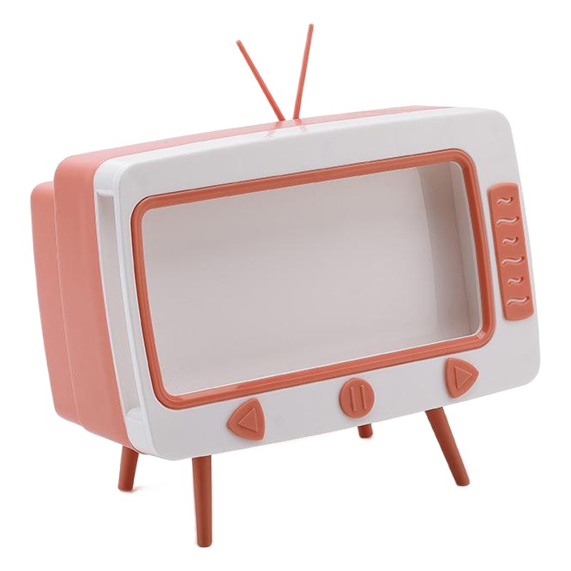 Caja de pañuelos de TV sala de estar de escritorio caja de pañuelos de cocina multifuncional soporte de teléfono móvil caja de almacenamiento de plástico al por mayor