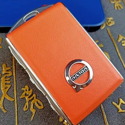 Car key bag, nappa grain real head