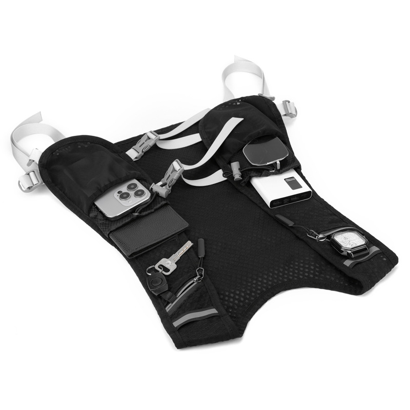 クロスボーダー スポーツ ランニングベストバッグ サイクリング ハイキング メンズ ワークベストバッグ アウトドア 登山 水筒収納バックパック