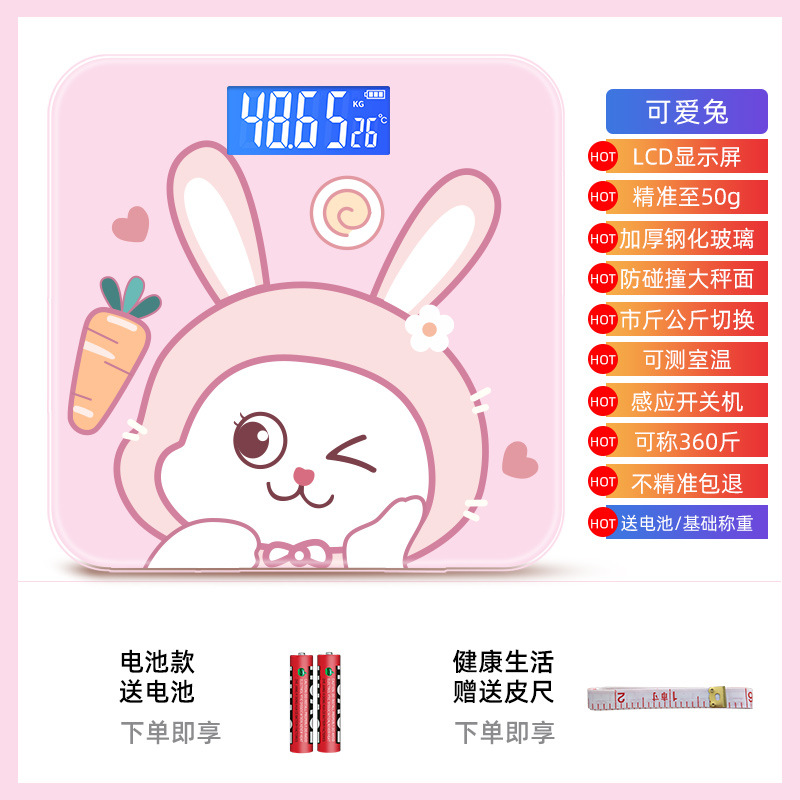 Cute rabbit [scale] Battery