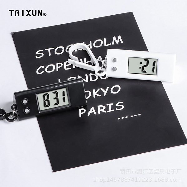 Small handheld digital watch