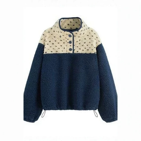 Amazon Women's Sherpa Fleece Pullover Quarter-Zip Sweatshirt Teddy Fleece Floral Amazon Women's Sherpa Fleece Pullover Quarter-Zip Sweatshirt Teddy Fleece Floral