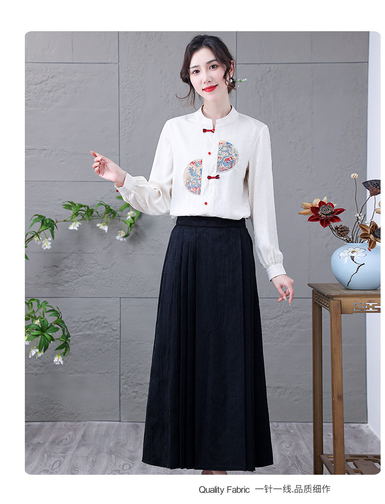 C6955 750K ĐỒ BỘ NỮ SUZTDI DÀI TAY MÙA XUÂN THU ĐÔNG TRUNG NIÊN THỜI TRANG NỮ G02 SẢN PHẨM MỚI