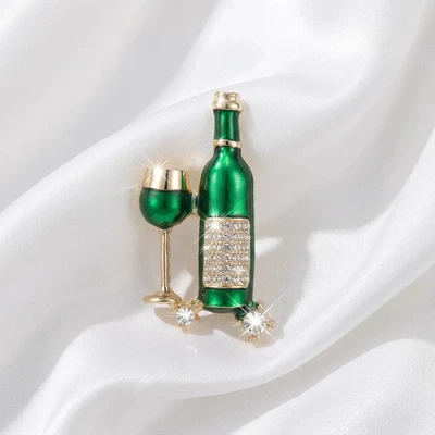 Fun Wine Bottle and Yaxa sancaqları - green