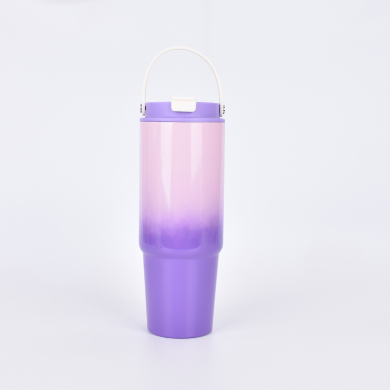 対外貿易東南アジアの新型30oz、20 oz304二層ステンレス保冷カスタムタイプの自動車カップストローカップ|undefined