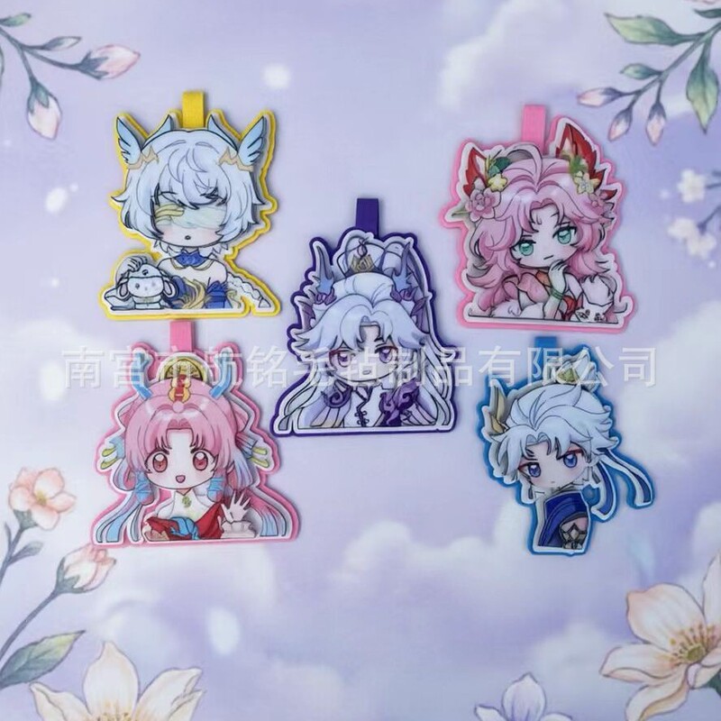 Supernatural Action Group themed felt non-woven fabric pendants, cute student backpack keychain decoration gifts Supernatural Action Group themed felt non-woven fabric pendants, cute student backpack keychain decoration gifts