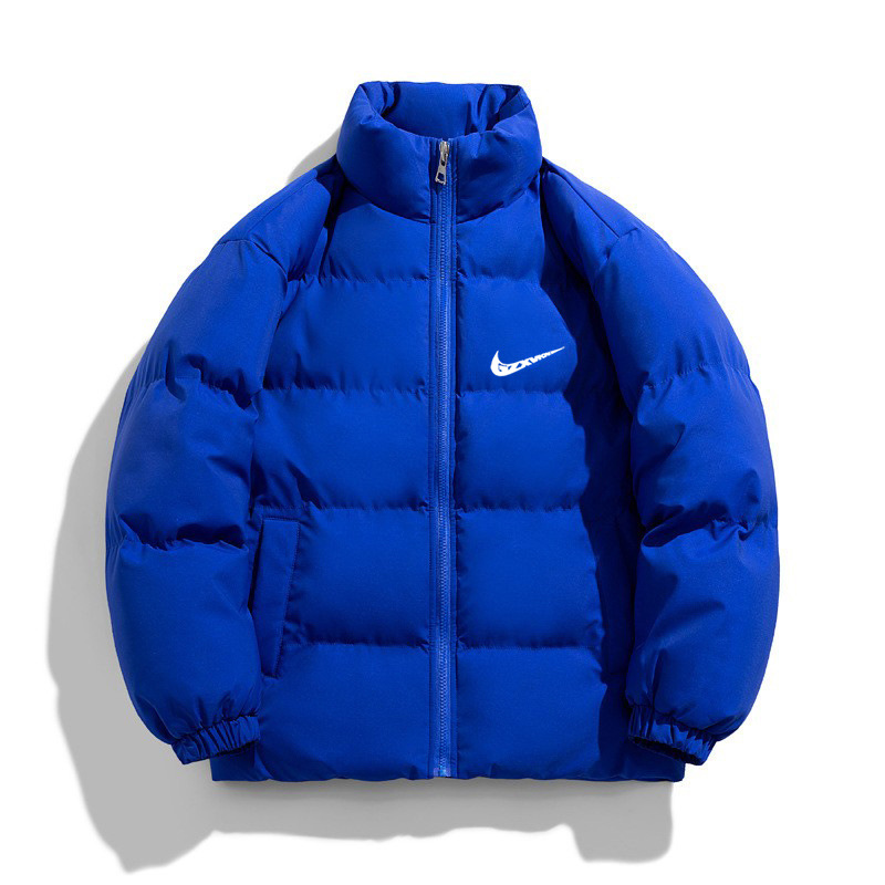 Pareja casual abrigo de pan estudiante abrigo de algodón acolchado collar de pie de los hombres engrosada abrigo de algodón acolchado 2023 invierno nuevo cálido ins moda