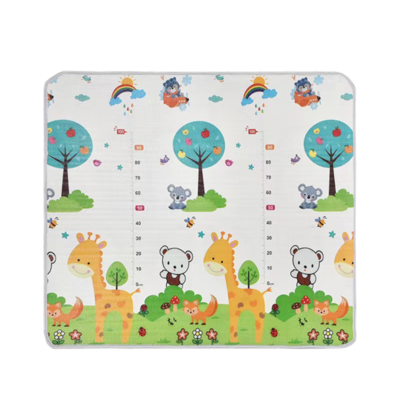 Soporte para tamaño personalizado bebés engrosado cojín de rastreo material de algodón de perla EPE patrón de cojín de trepa para niños opcional